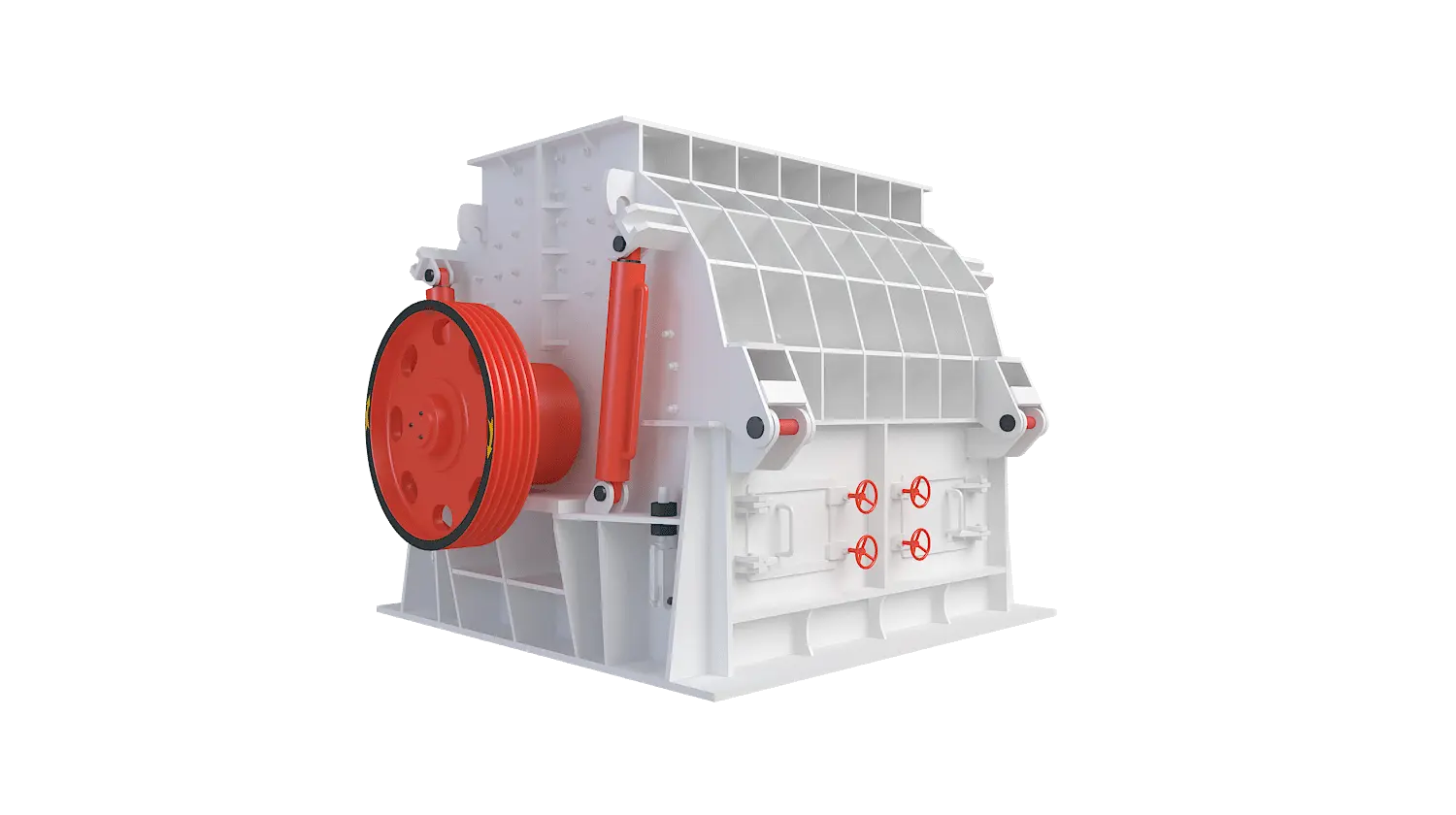 PCK系列单转子可逆制砂机360度旋转图