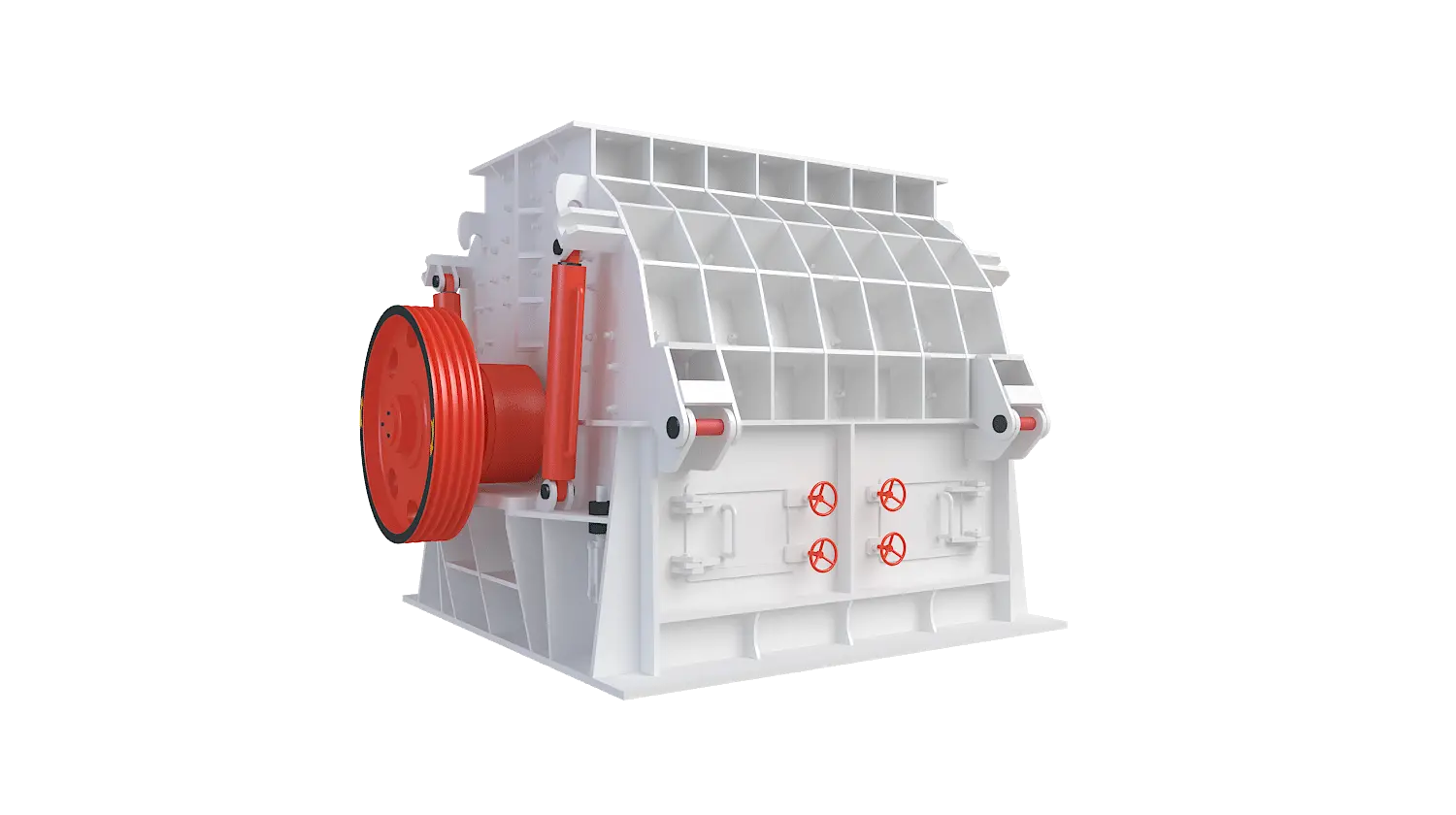 PCK系列单转子可逆制砂机360度旋转图