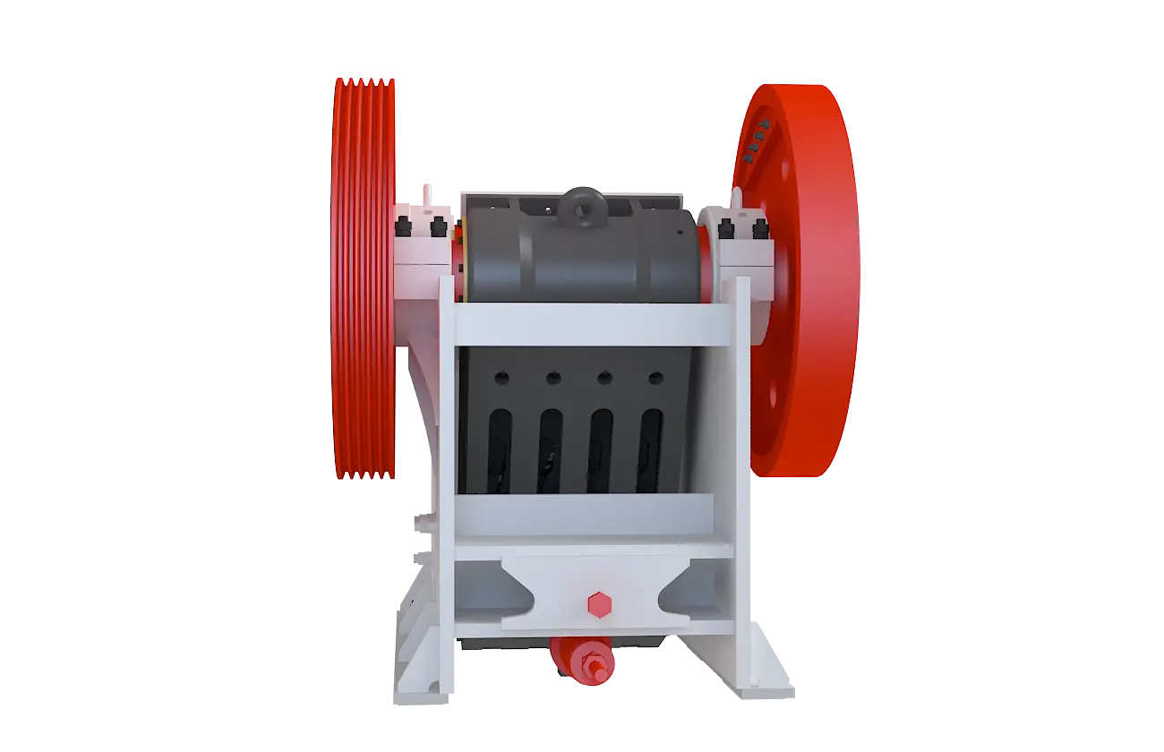 PE系列颚式破碎机360度旋转图