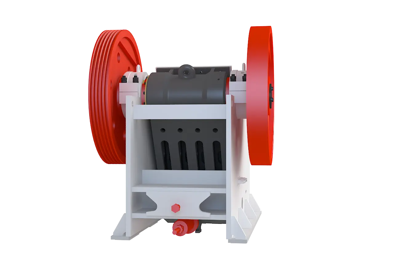 PE系列颚式破碎机360度旋转图