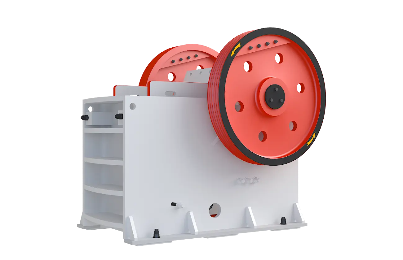 PE系列颚式破碎机360度旋转图