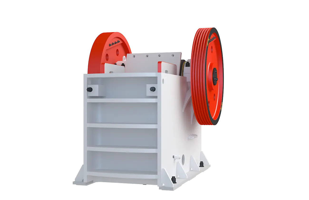 PE系列颚式破碎机360度旋转图