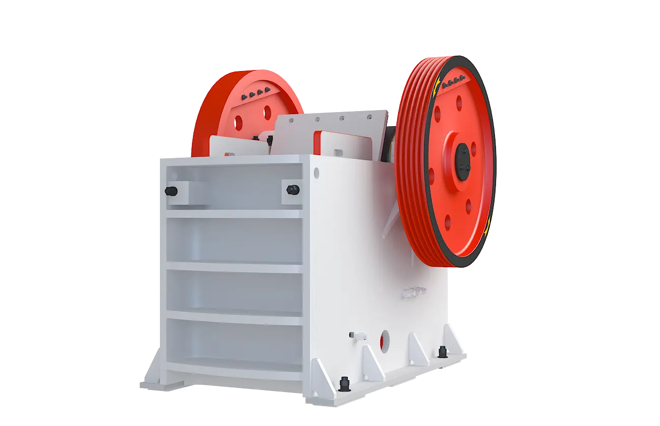 PE系列颚式破碎机360度旋转图