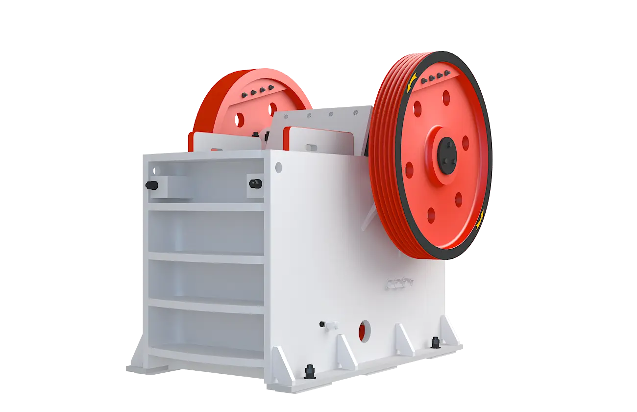 PE系列颚式破碎机360度旋转图