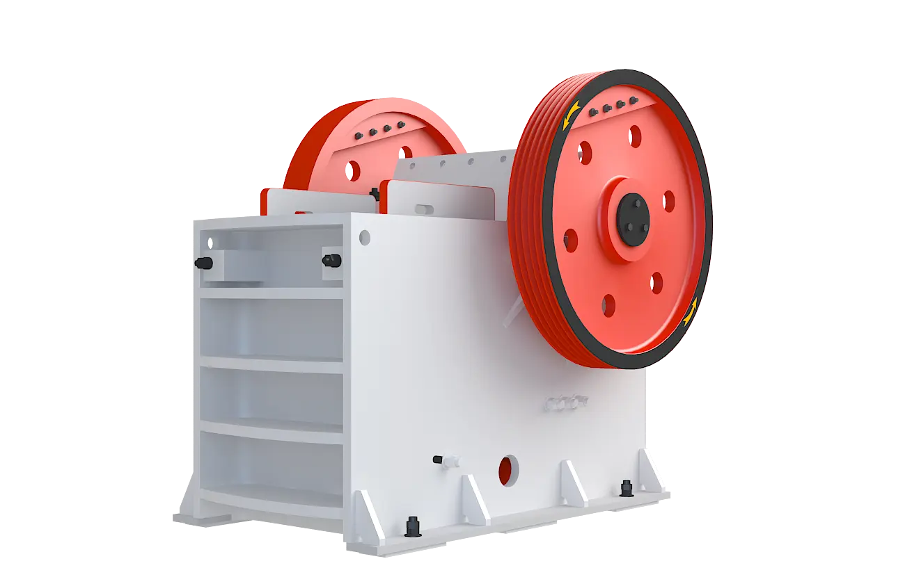 PE系列颚式破碎机360度旋转图