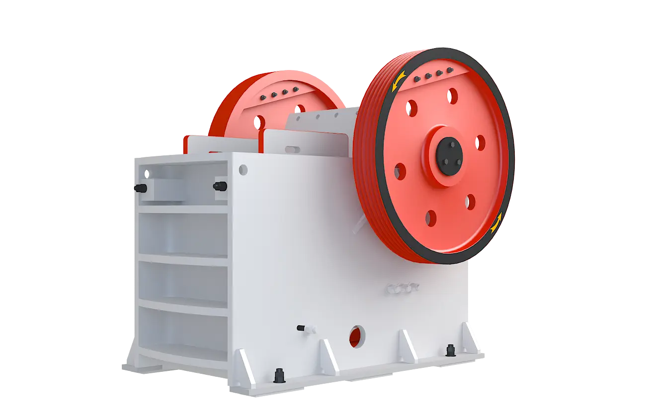 PE系列颚式破碎机360度旋转图