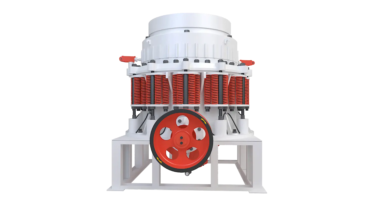 KFH系列复合圆锥破碎机360度旋转图