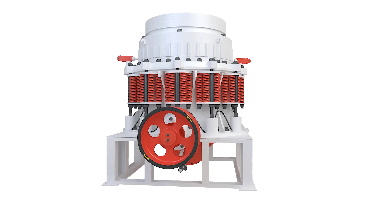 KFH系列复合圆锥破碎机360度旋转图