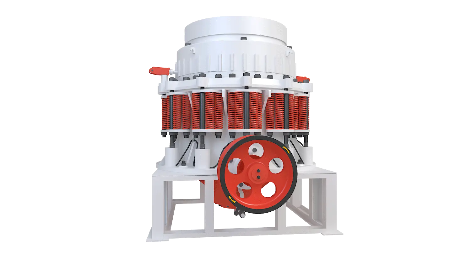 KFH系列复合圆锥破碎机360度旋转图