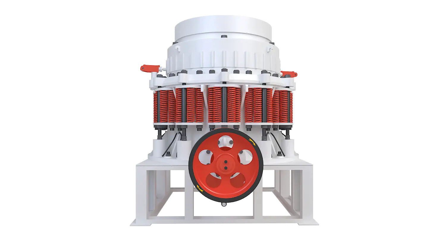 KFH系列复合圆锥破碎机360度旋转图