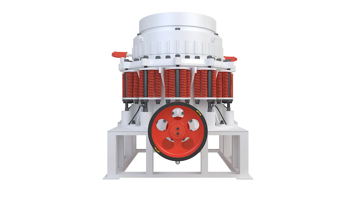 KFH系列复合圆锥破碎机360度旋转图