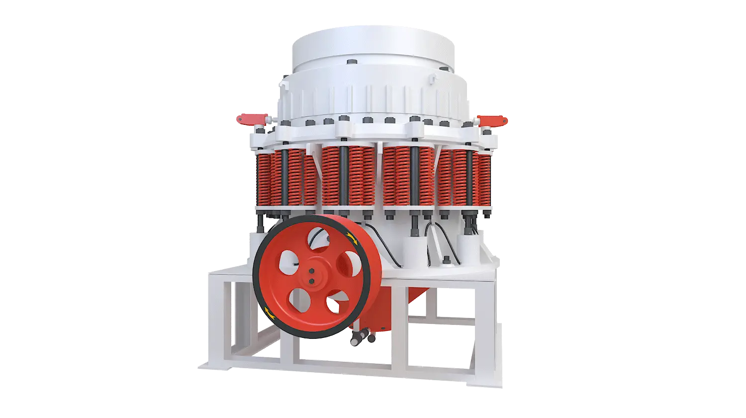 KFH系列复合圆锥破碎机360度旋转图