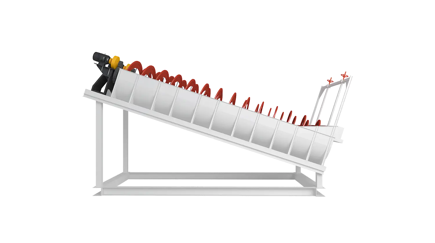 高堰式分级机360度旋转图