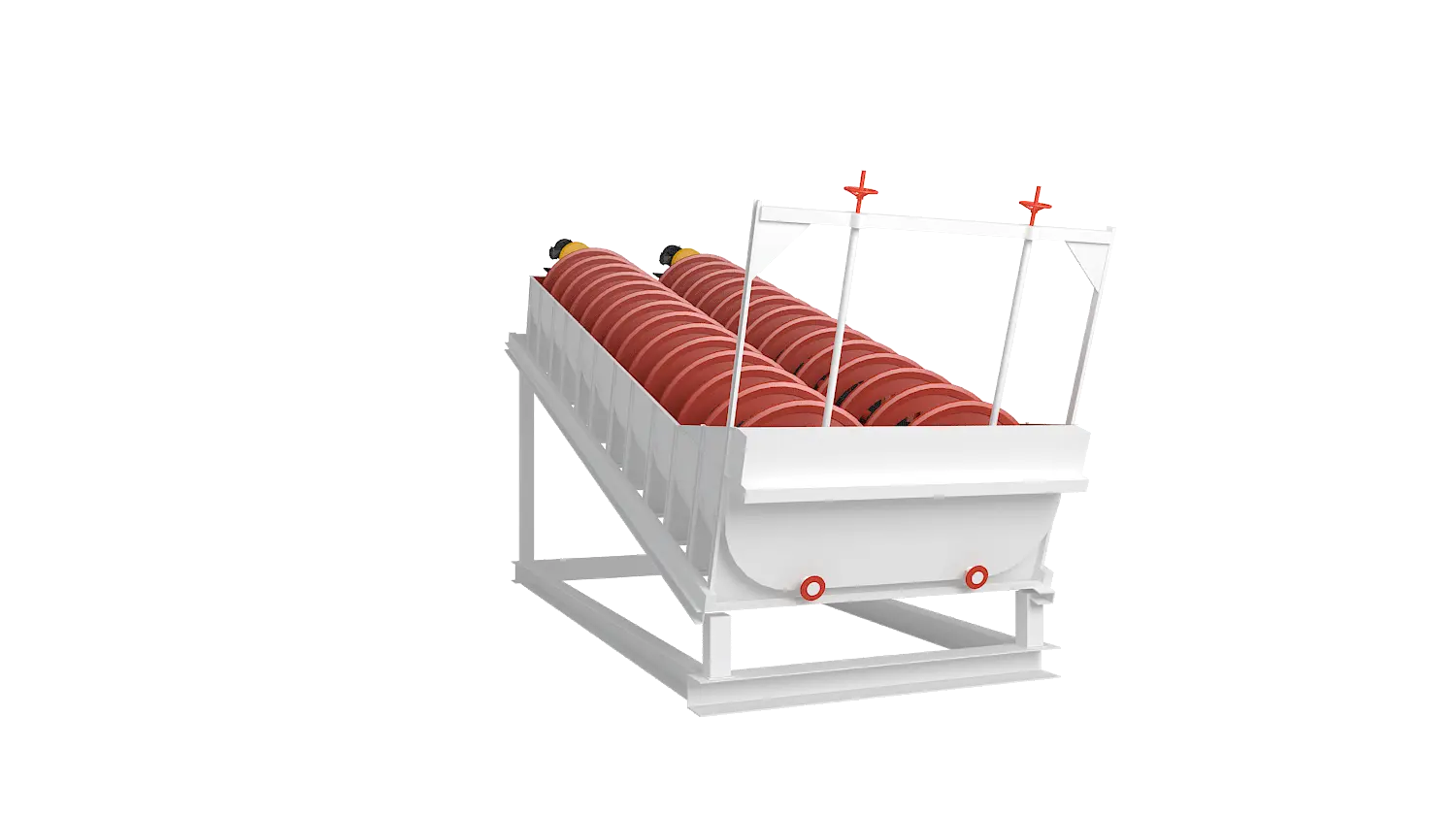 高堰式分级机360度旋转图