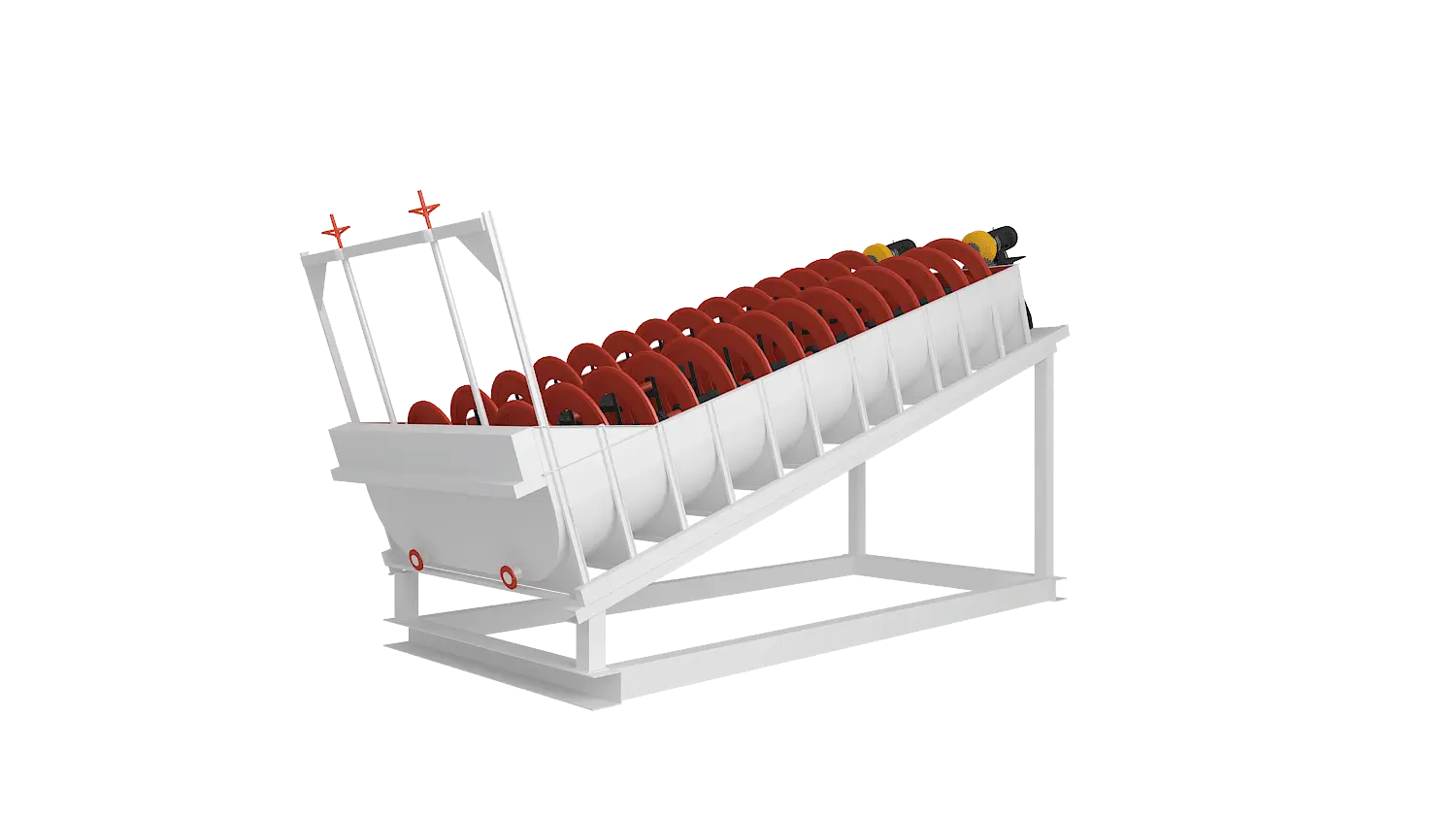 高堰式分级机360度旋转图