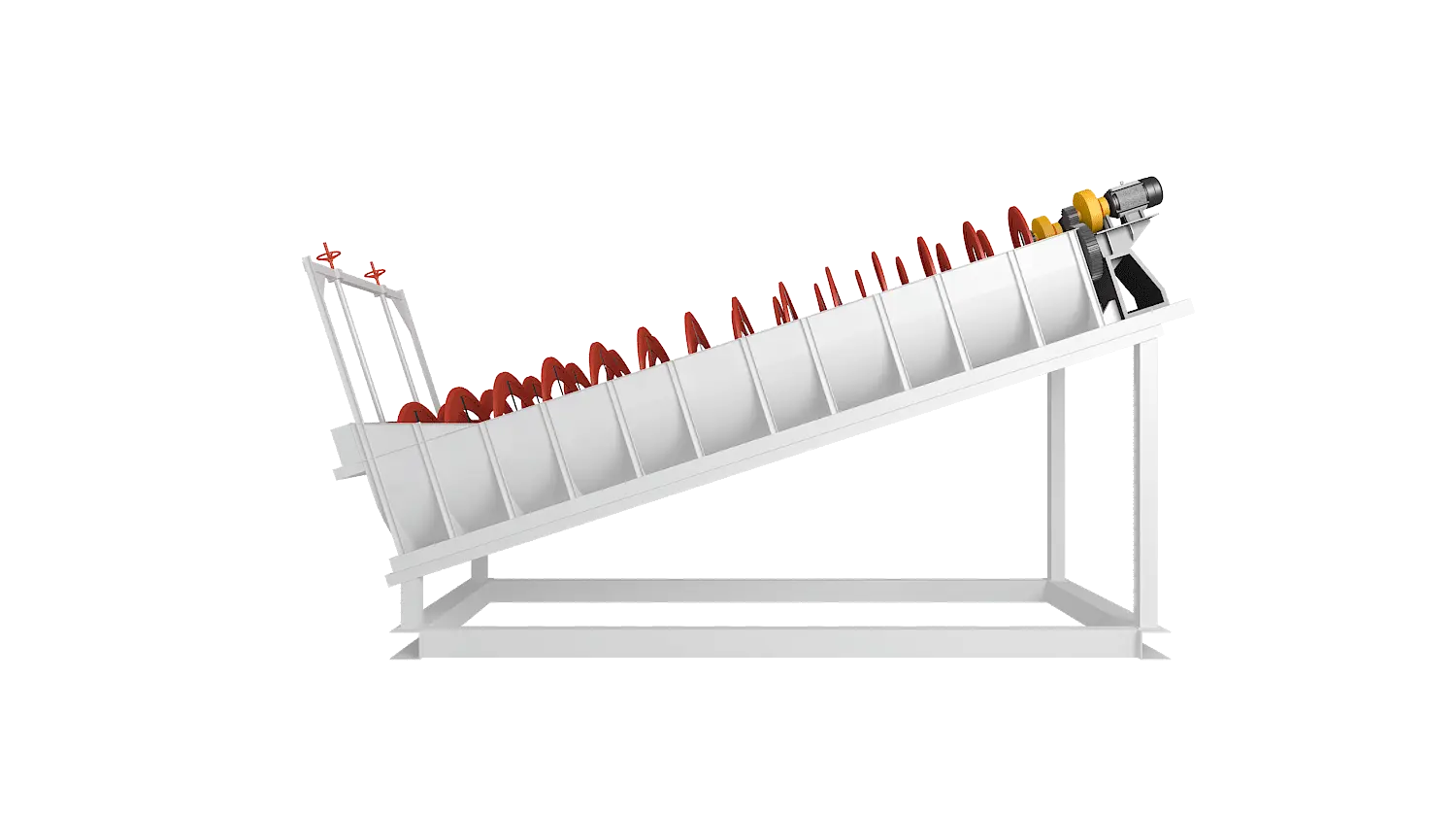高堰式分级机360度旋转图