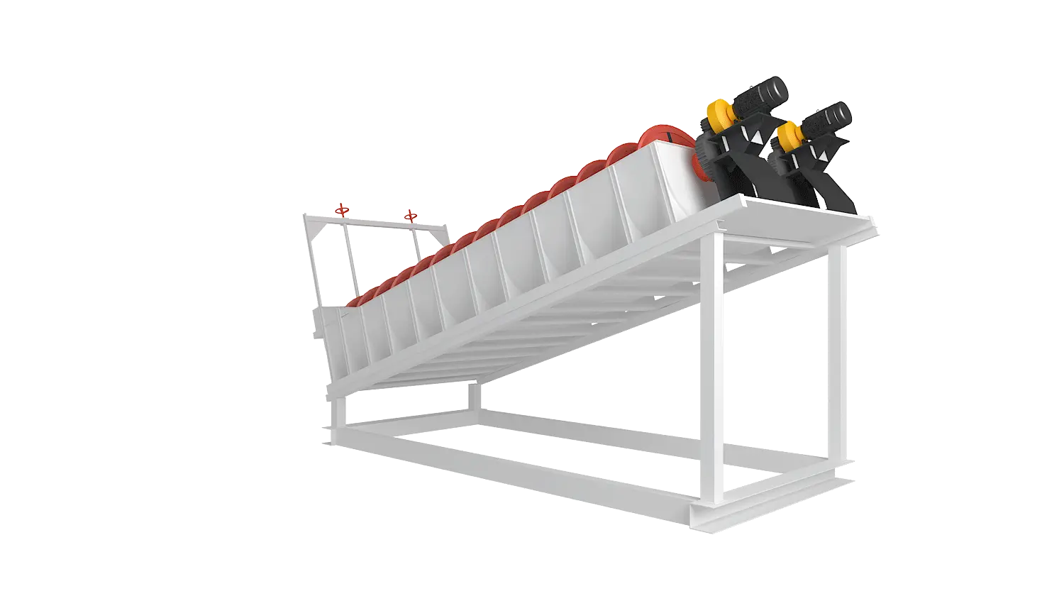 高堰式分级机360度旋转图