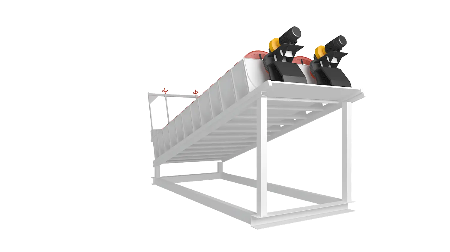 高堰式分级机360度旋转图