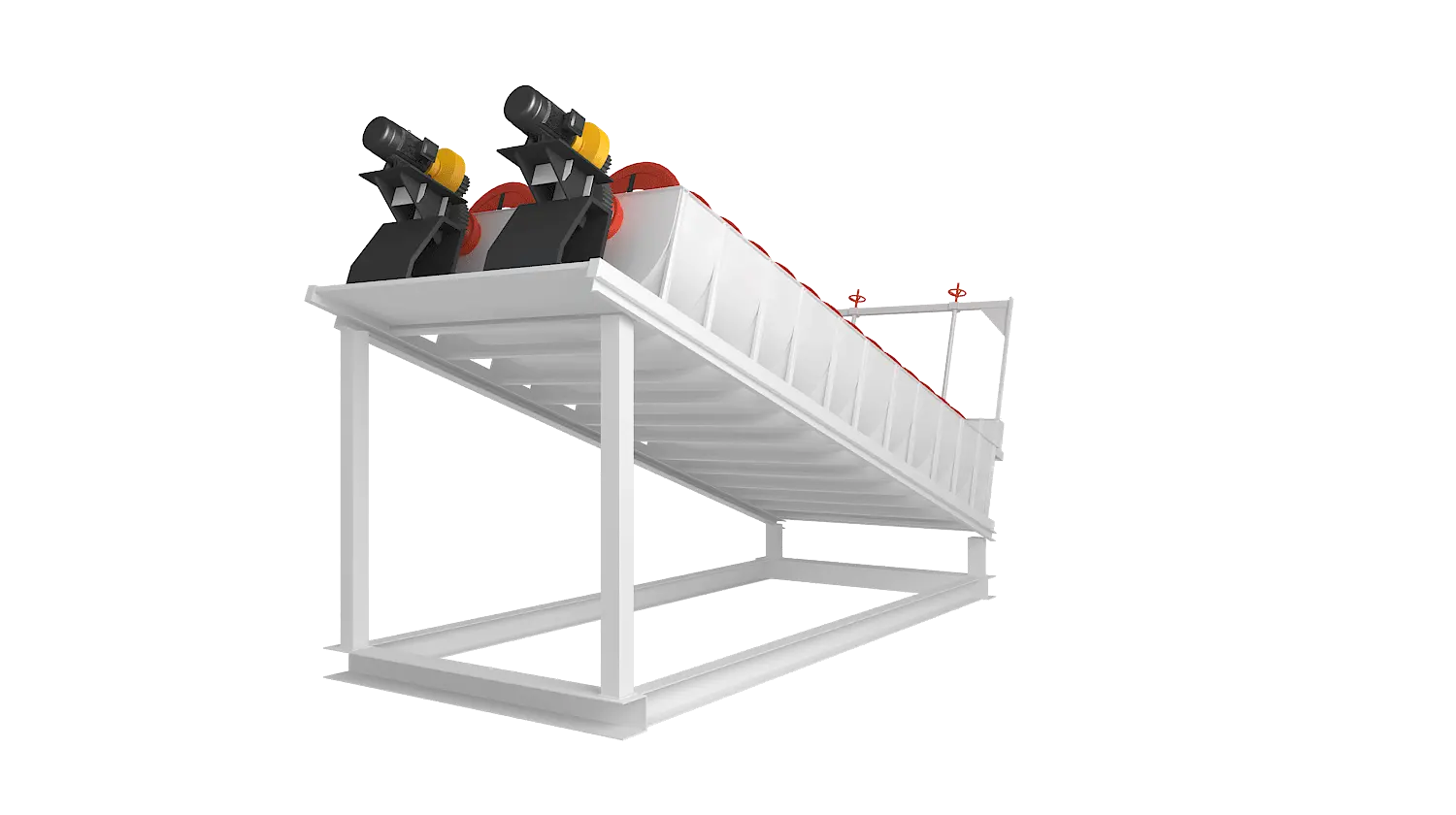 高堰式分级机360度旋转图