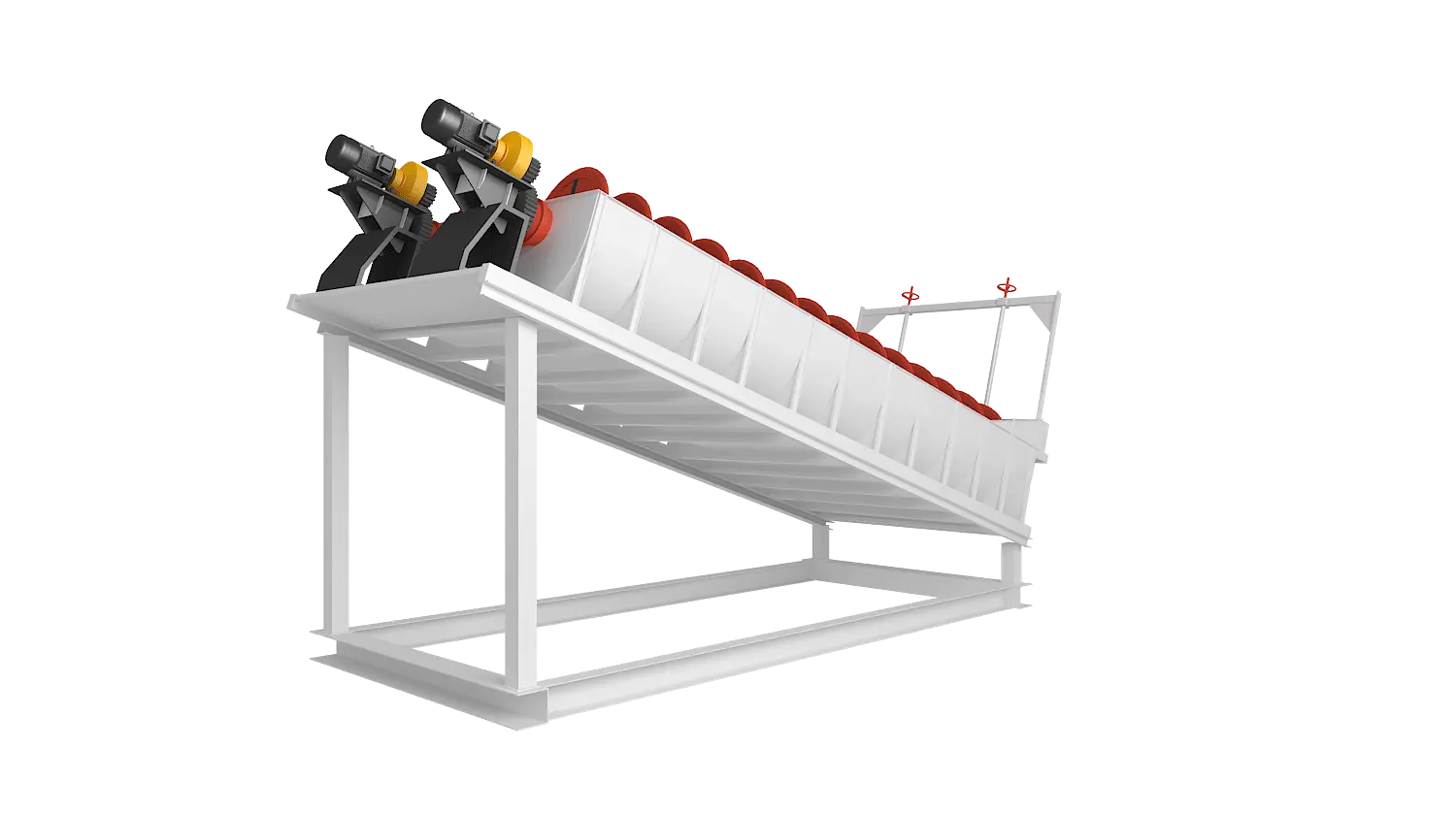 高堰式分级机360度旋转图