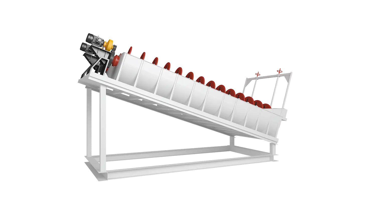 高堰式分级机360度旋转图