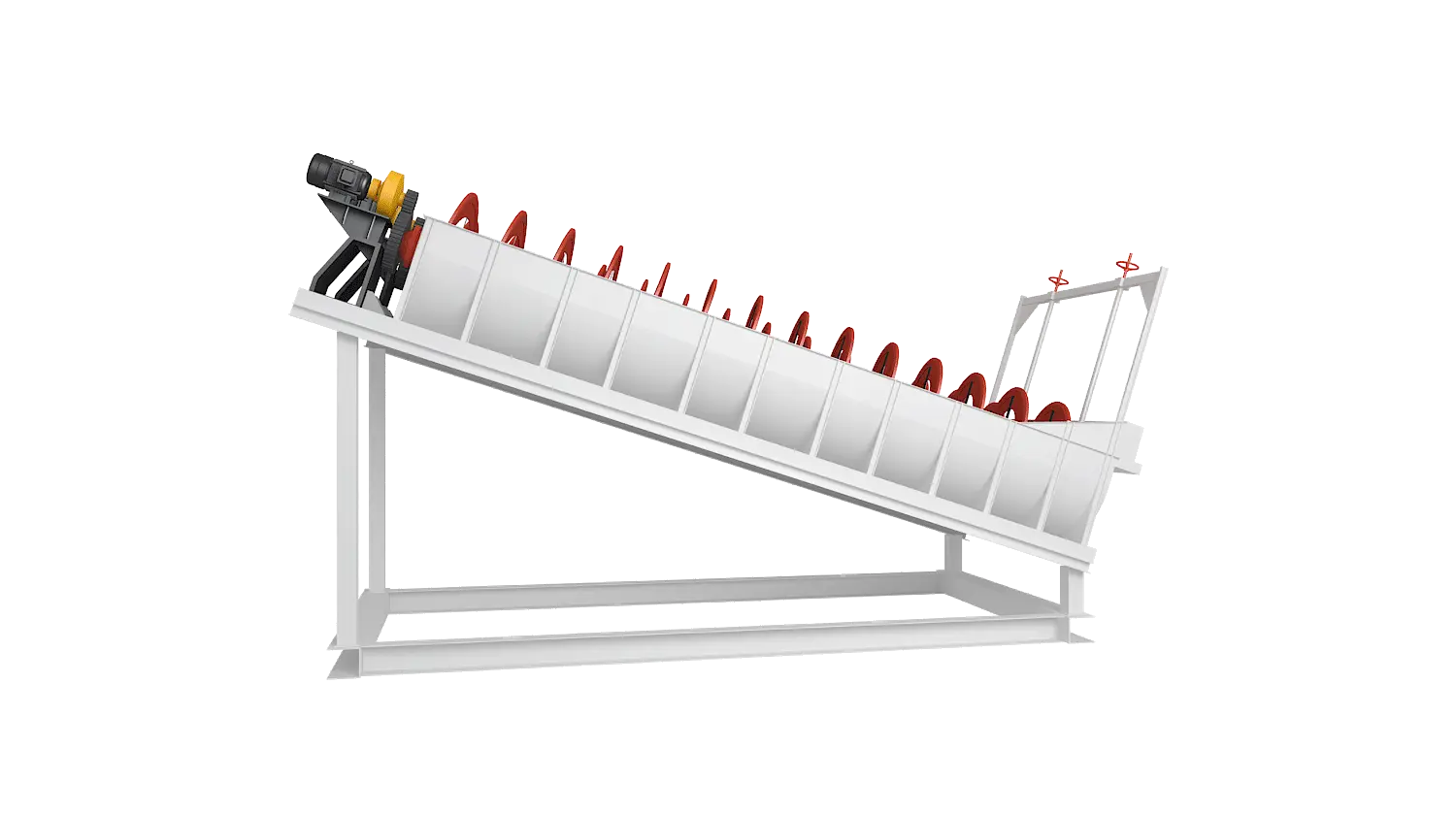 高堰式分级机360度旋转图