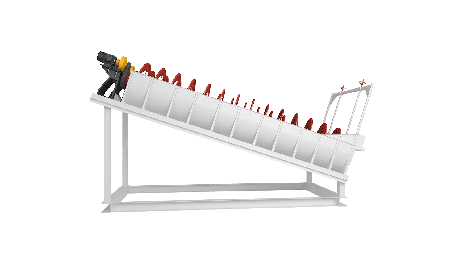高堰式分级机360度旋转图