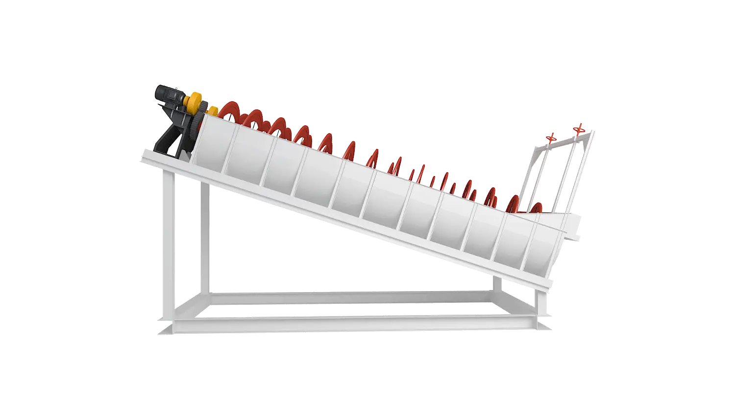 高堰式分级机360度旋转图