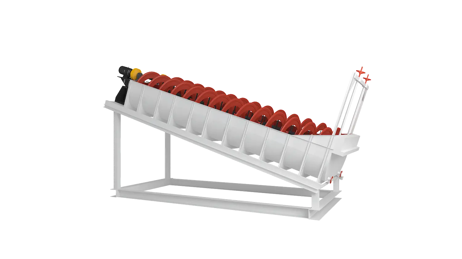 高堰式分级机360度旋转图