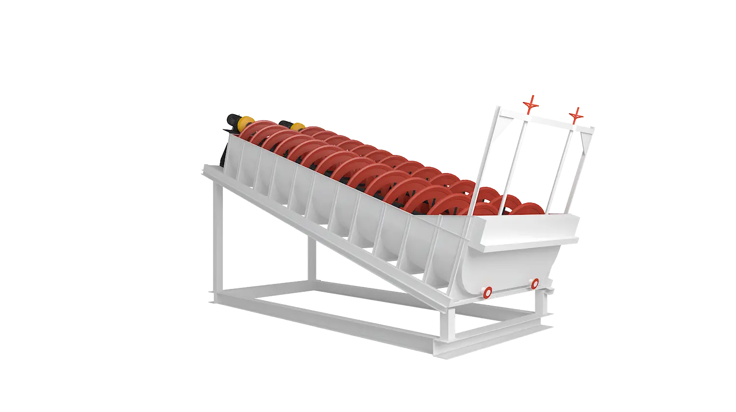 高堰式分级机360度旋转图