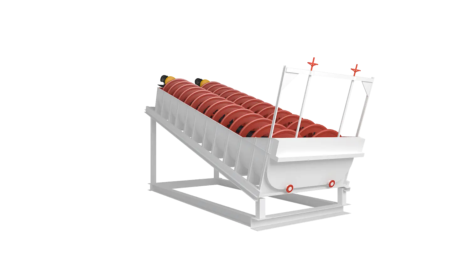 高堰式分级机360度旋转图