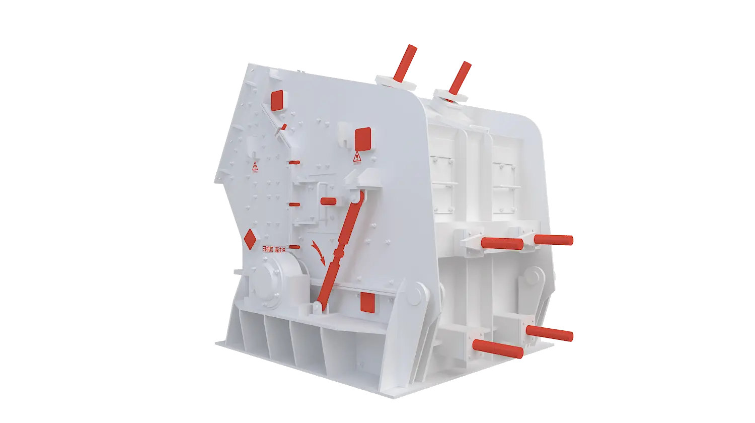 反击式破碎机360度旋转图