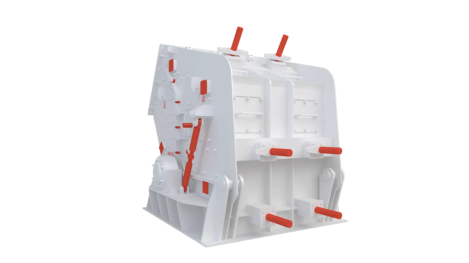 反击式破碎机360度旋转图