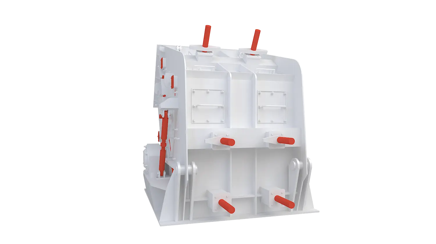 反击式破碎机360度旋转图