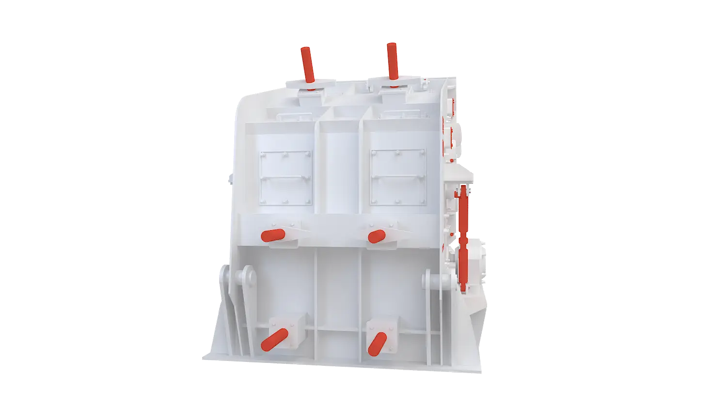 反击式破碎机360度旋转图