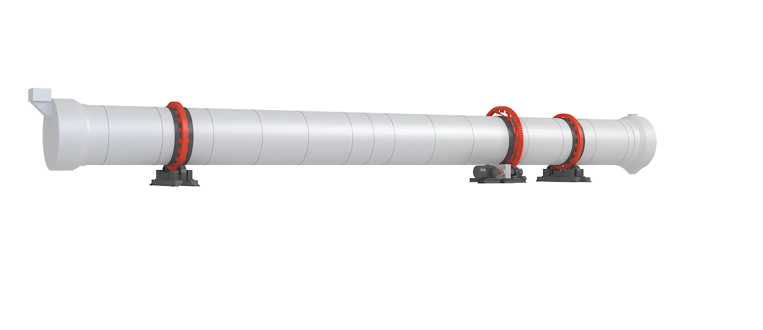 回转烘干机360度旋转图