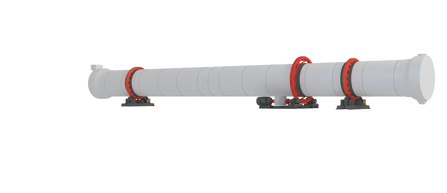 回转烘干机360度旋转图