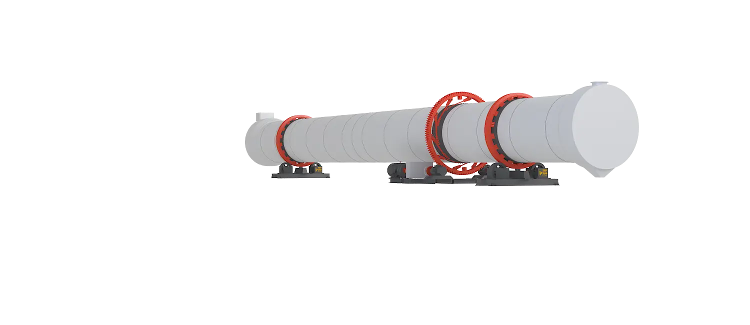 回转烘干机360度旋转图