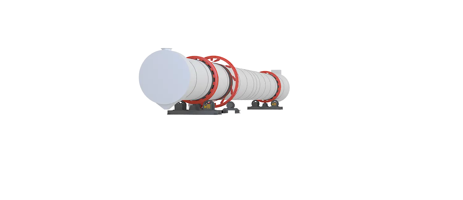 回转烘干机360度旋转图