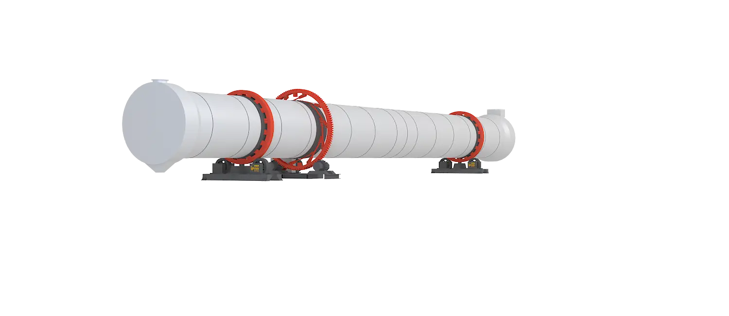 回转烘干机360度旋转图