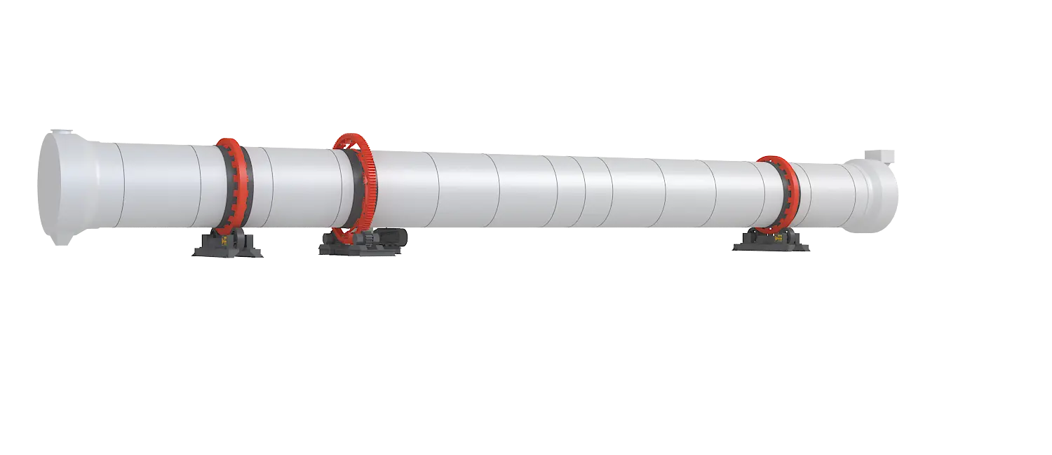 回转烘干机360度旋转图