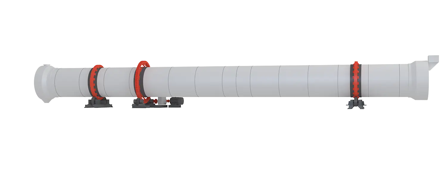 回转烘干机360度旋转图