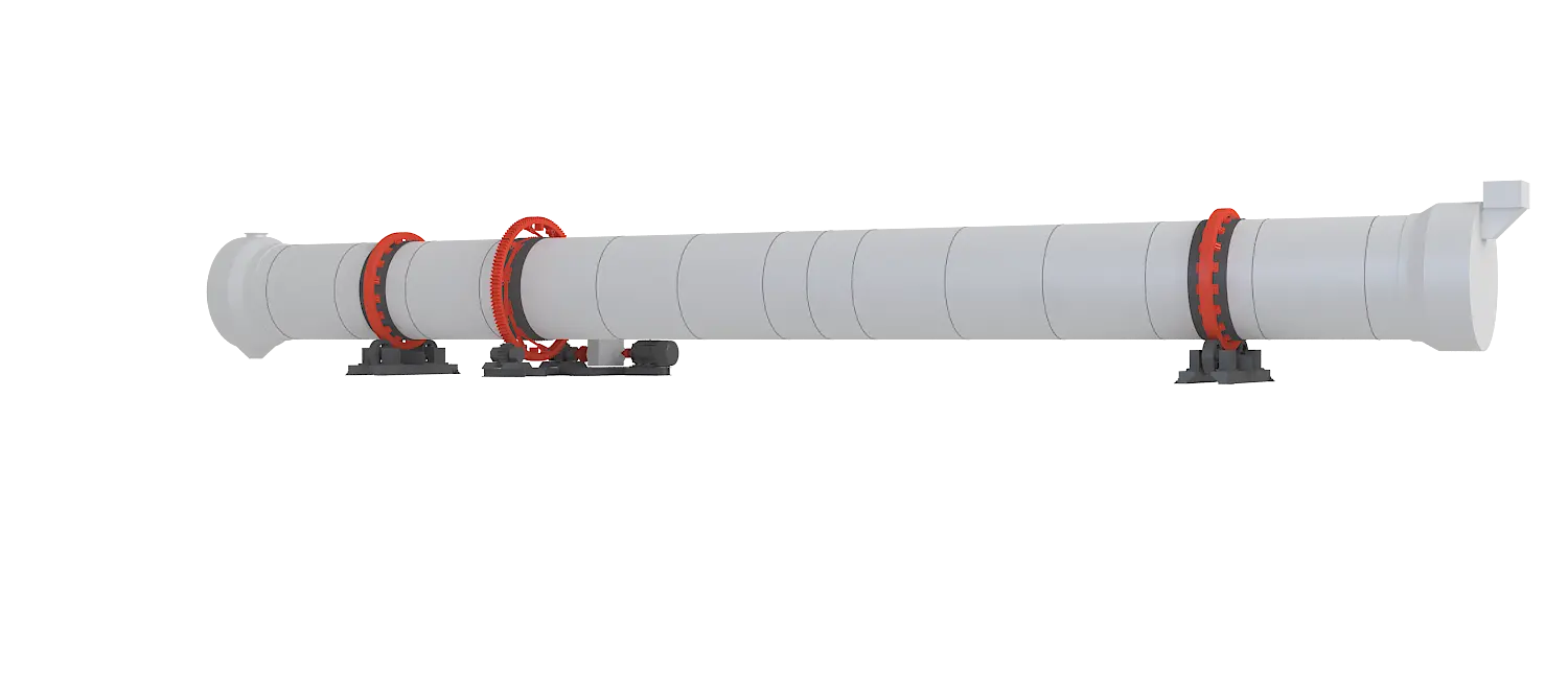 回转烘干机360度旋转图