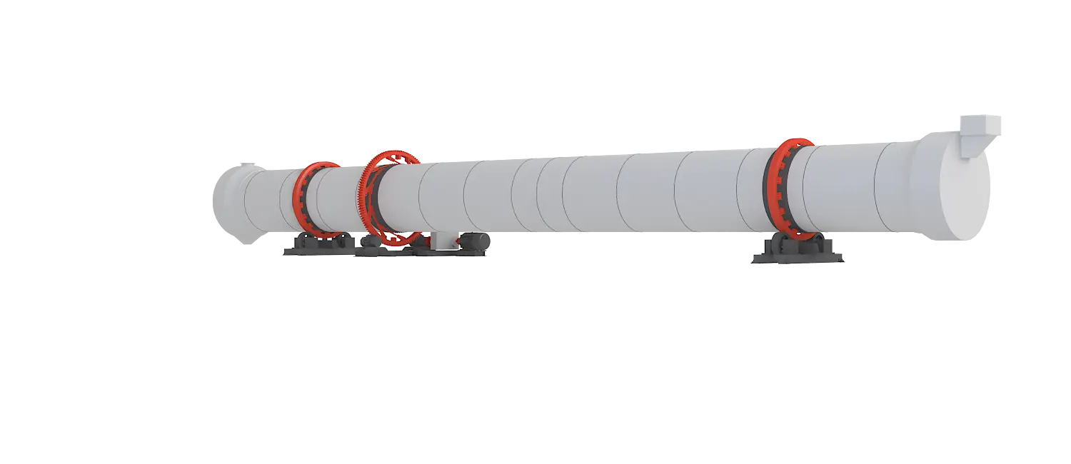 回转烘干机360度旋转图