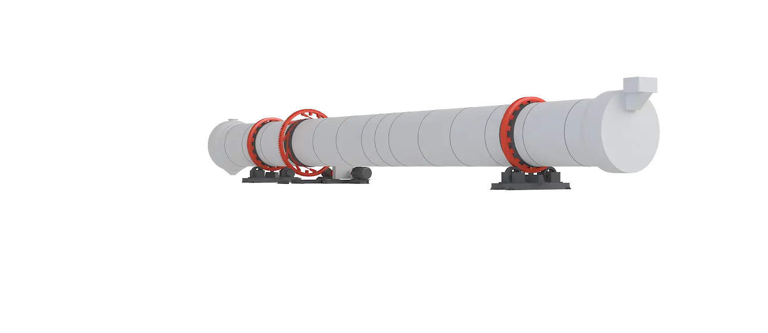 回转烘干机360度旋转图