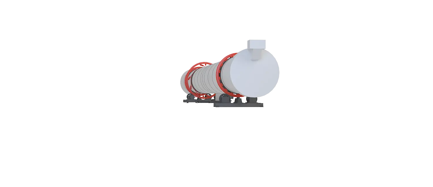 回转烘干机360度旋转图