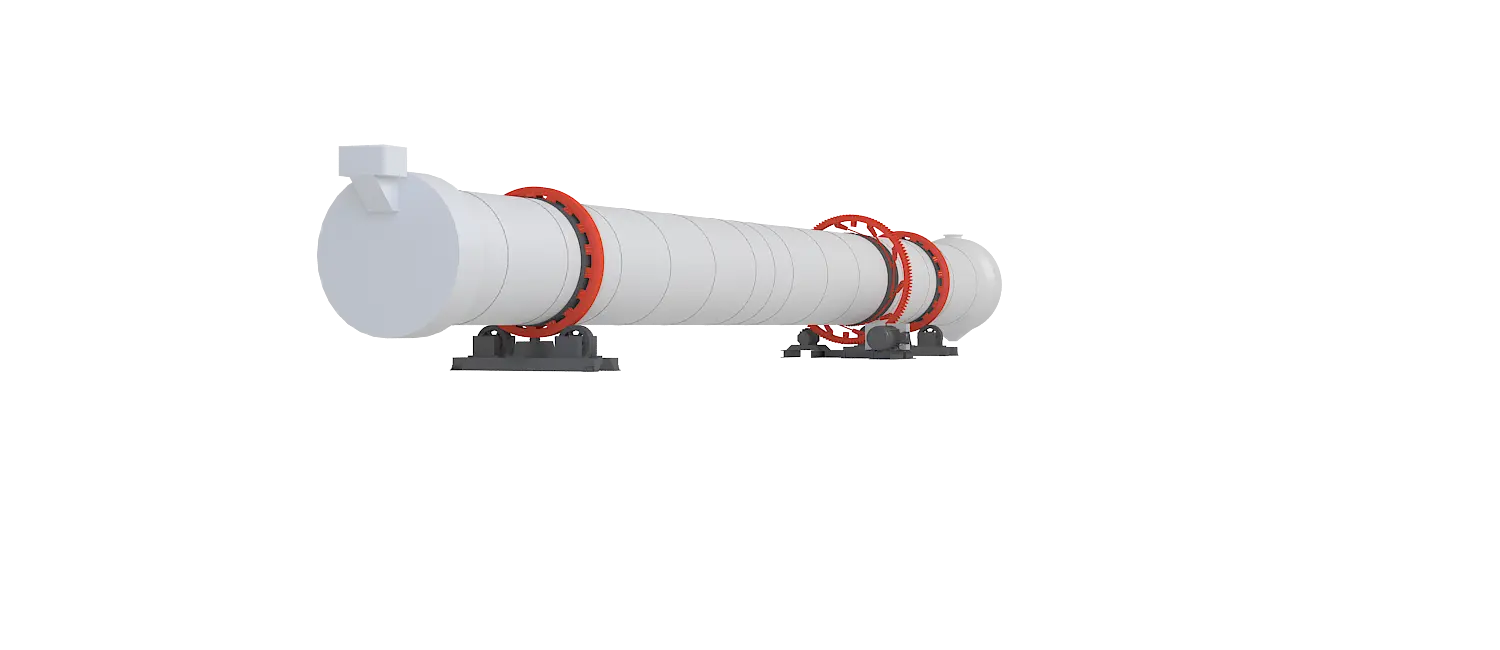 回转烘干机360度旋转图