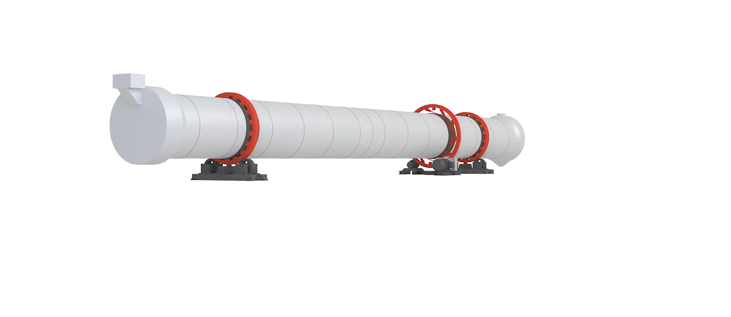 回转烘干机360度旋转图