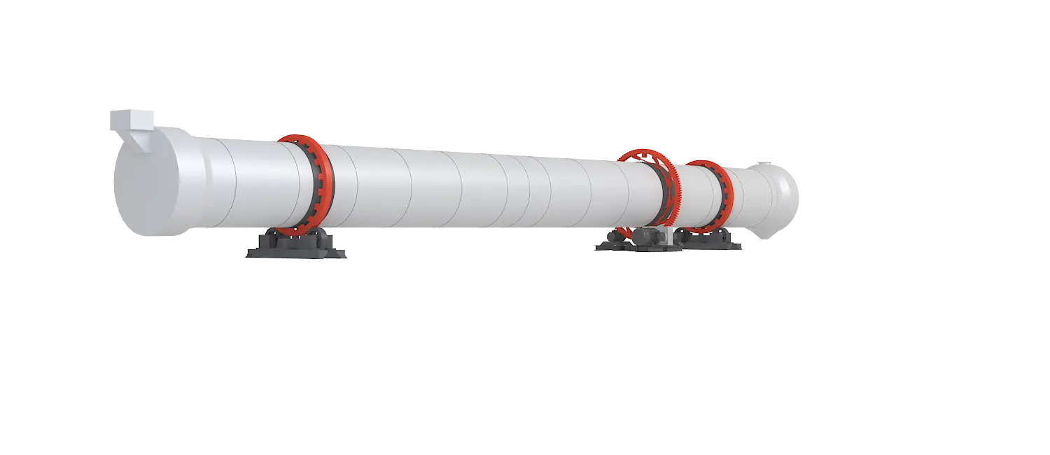 回转烘干机360度旋转图