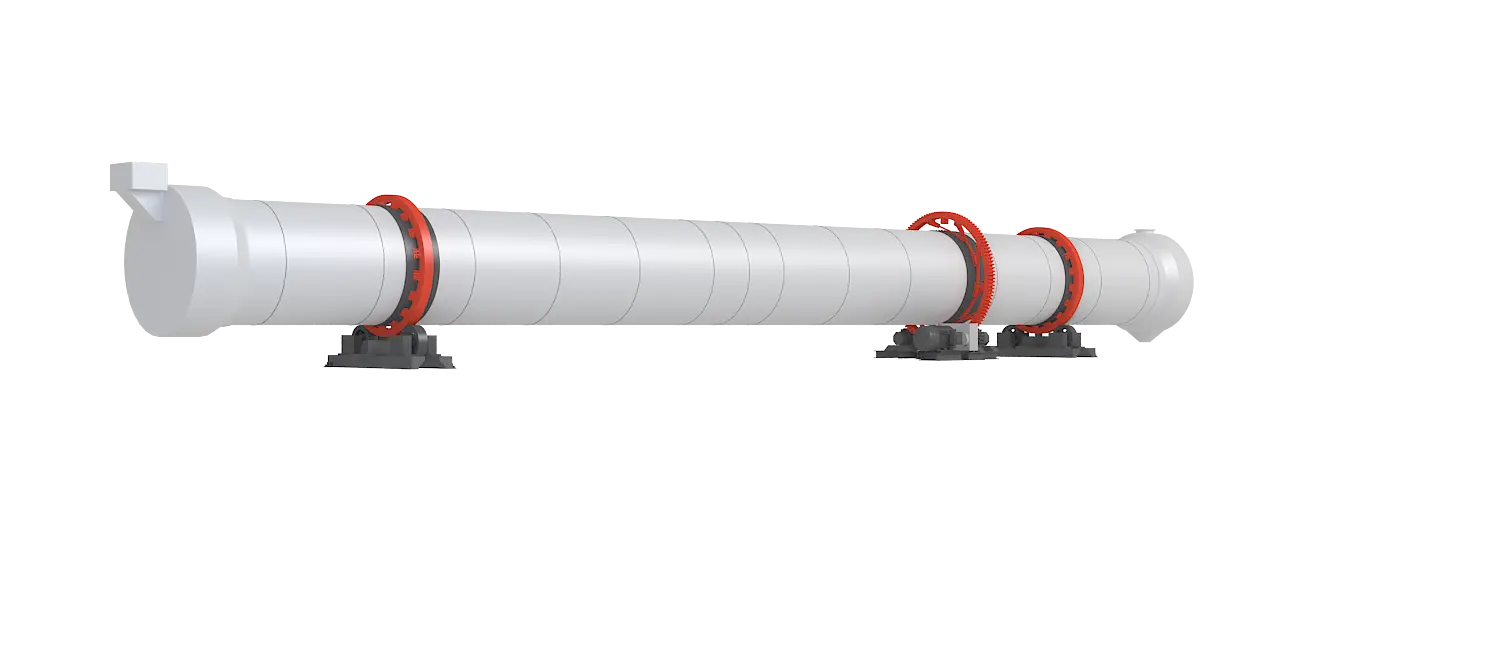 回转烘干机360度旋转图